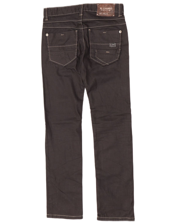 Vaqueros Slim El Charro Mujer W28 L30 Negro