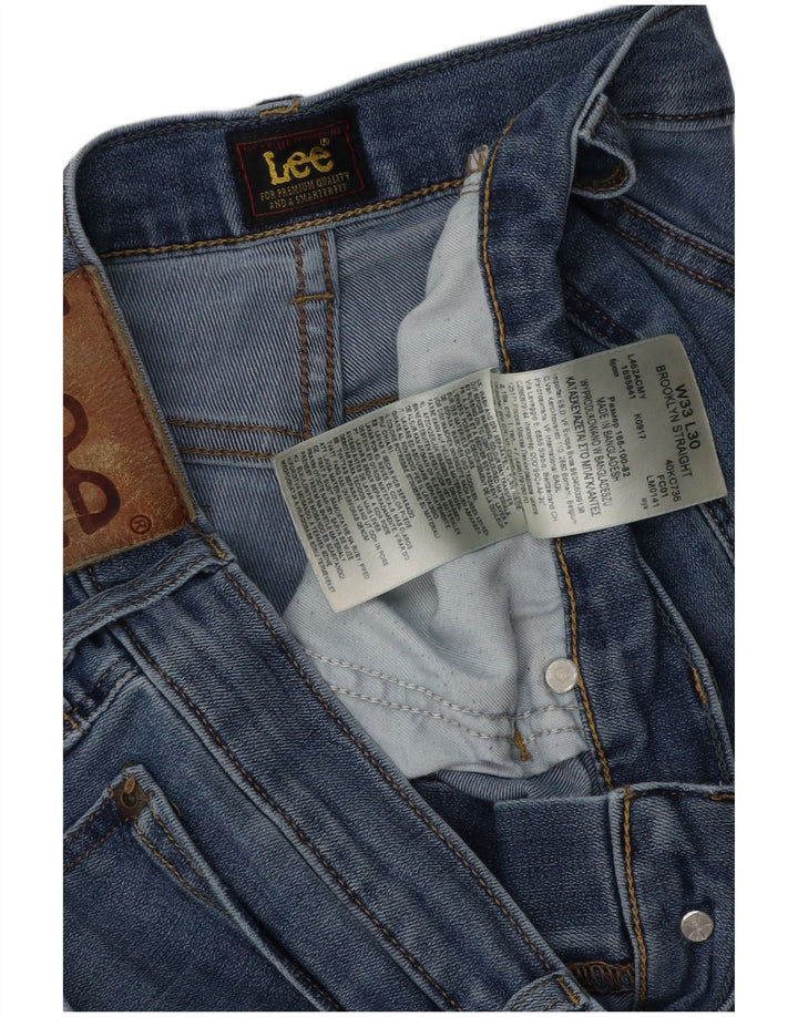 Vaqueros Lee Brooklyn Straight para Hombre W33 L30 Azul