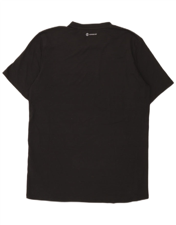 Camiseta Adidas Hombre Top Medium Negro Poliéster