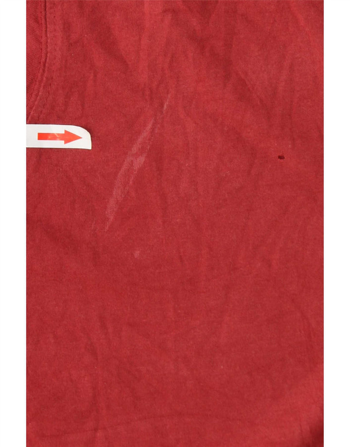 Sergio Tacchini Camiseta Hombre Top Small Granate Algodón