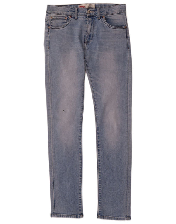 Levi's Boys 510 Skinny Jeans 13-14 Years W28 L30 Blue Cotton