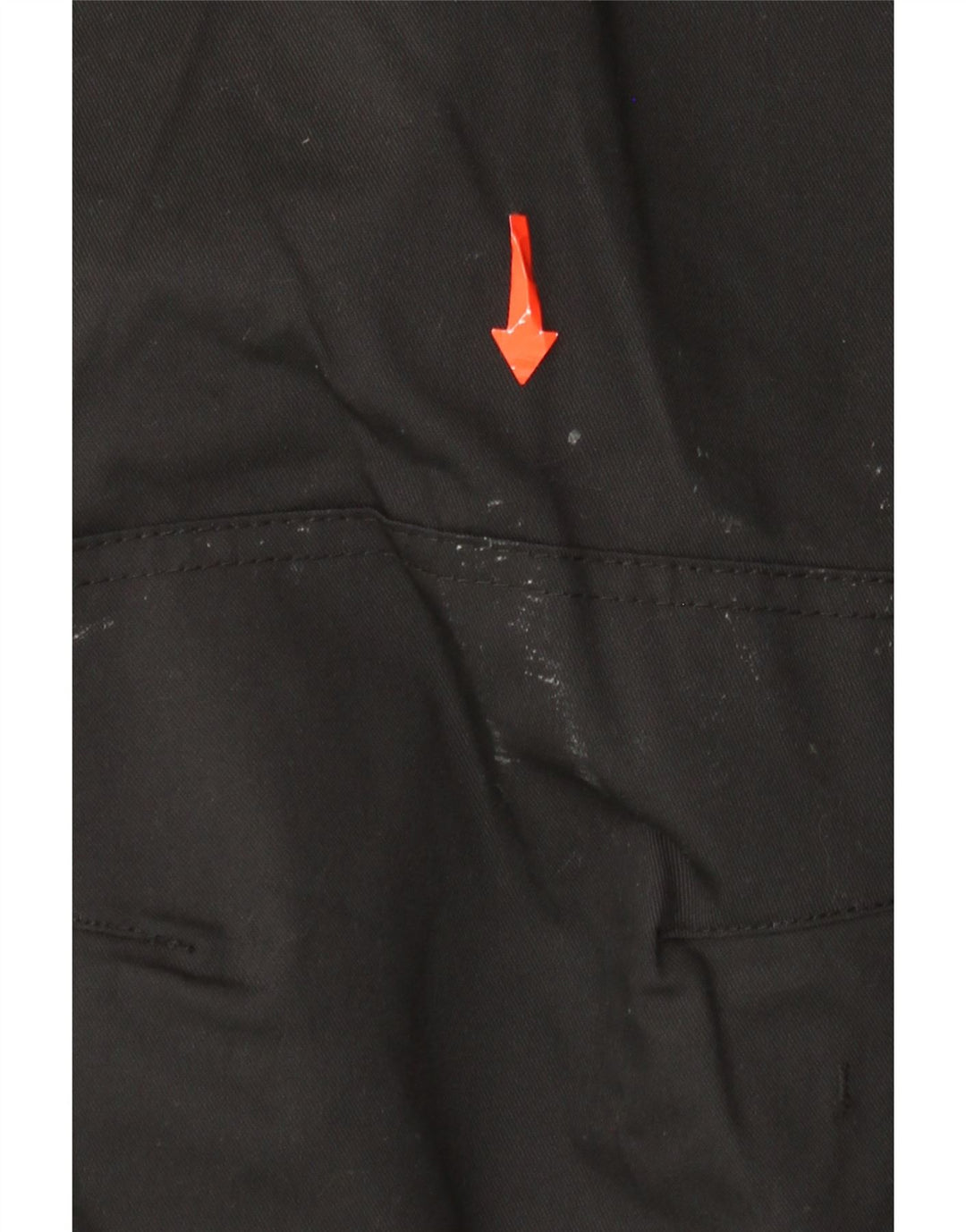Dickies Pantalones cargo rectos para hombre W38 L28 Poliéster negro