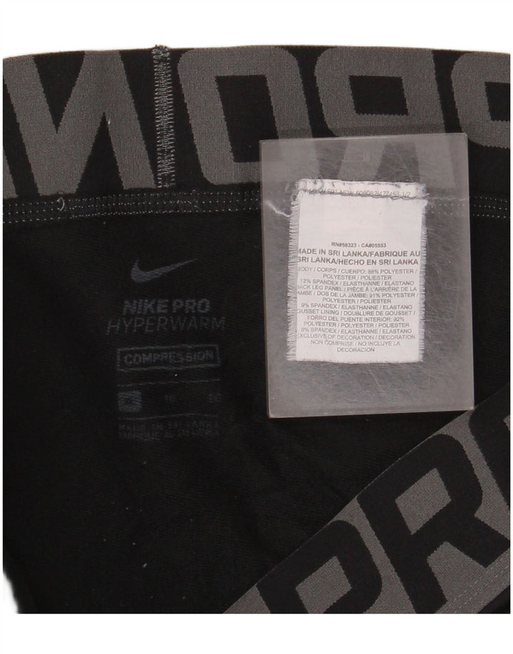 NIKE Leggings gráficos de compresión para hombre XL Poliéster negro