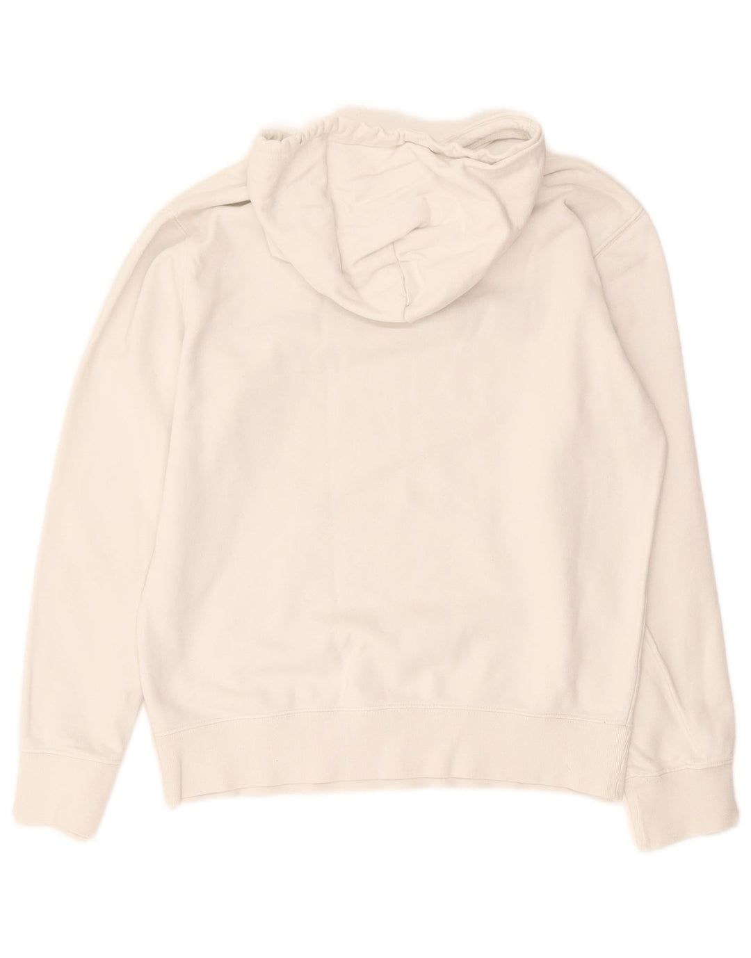 CHAMPION Jersey con capucha gráfica para hombre Algodón blanco mediano