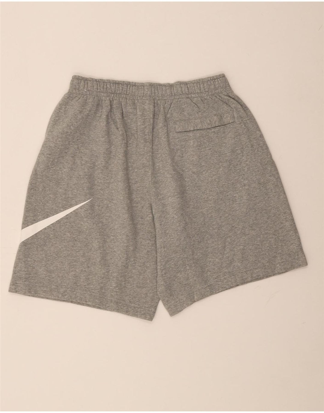 NIKE Mens Graphic Sport Shorts Large  Grey Cotton