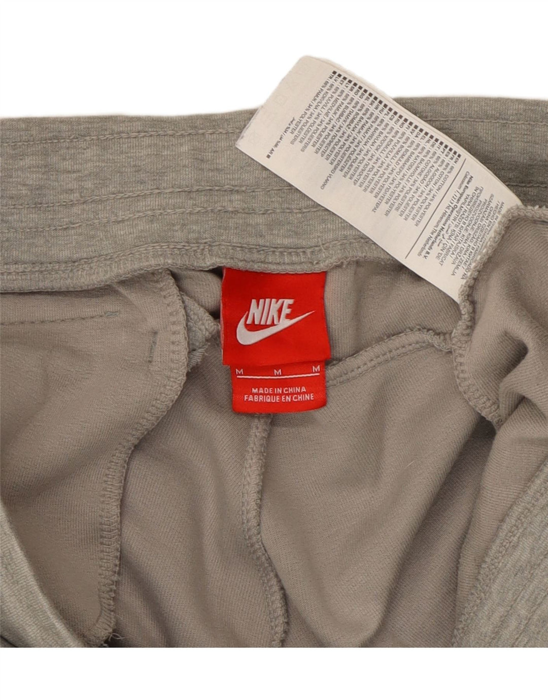 Pantalón De Chándal Nike Hombre Joggers Gris Medio De Algodón Color Block