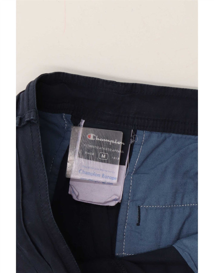 Pantalones cortos chinos Champion para hombre medianos W32 algodón azul marino