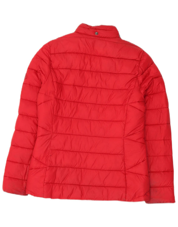Barbour Chaqueta Acolchada Para Hombre UK 8 Small Poliamida Roja
