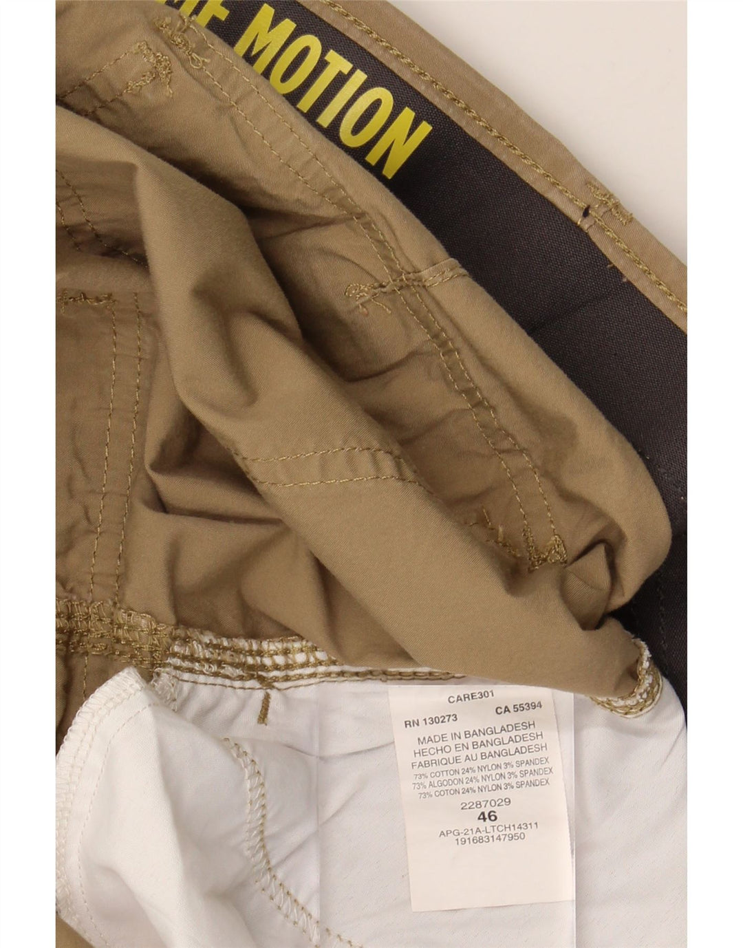 LEE Mens Cargo Shorts W46 3XL Beige Cotton Vintage Lee and Second-Hand Lee from Messina Hembry 