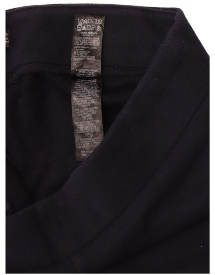 Marks & Spencer Leggings para mujer Reino Unido 44 Grande Poliéster azul marino