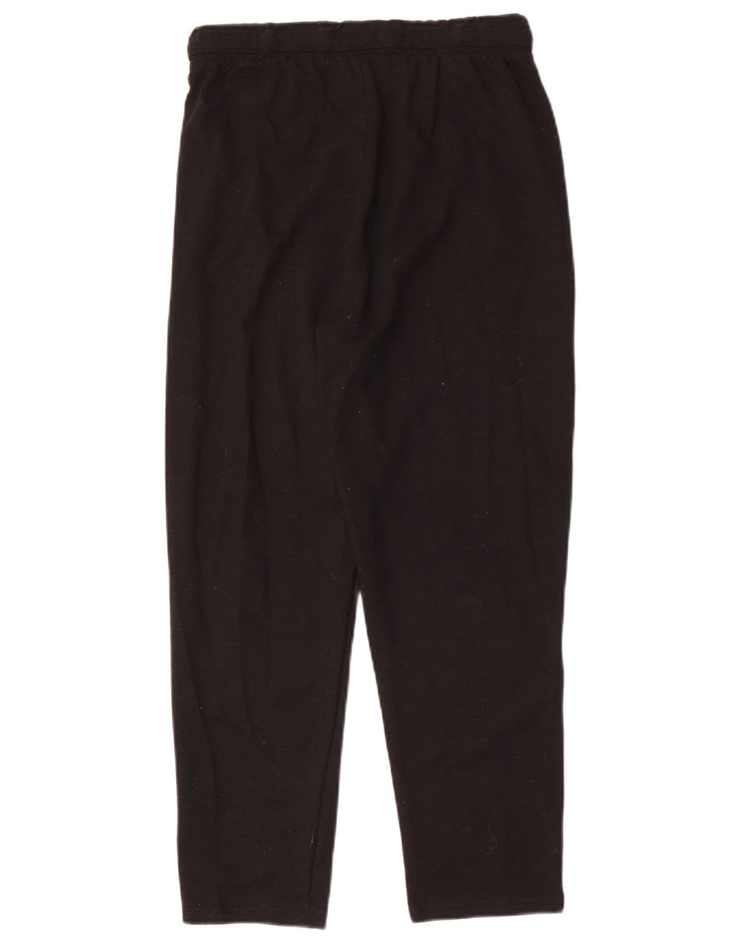 Zara Mujer Pantalones De Chándal UK 8 Small Negro