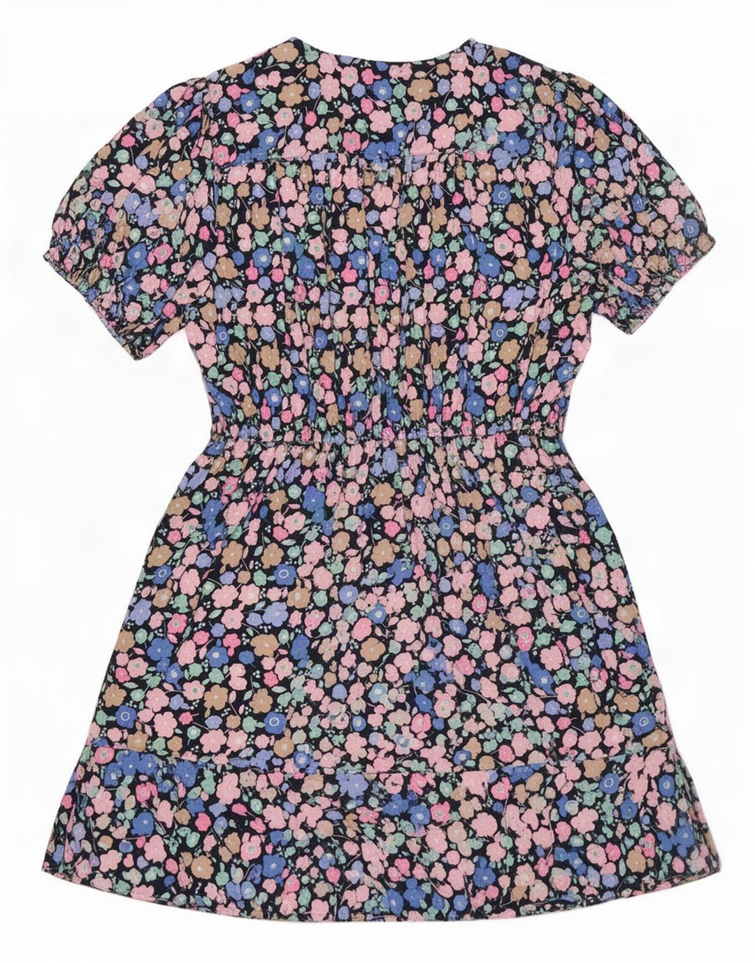 Marks & Spencer Vestido acampanado para mujer UK 46 Grande Multicolor Floral