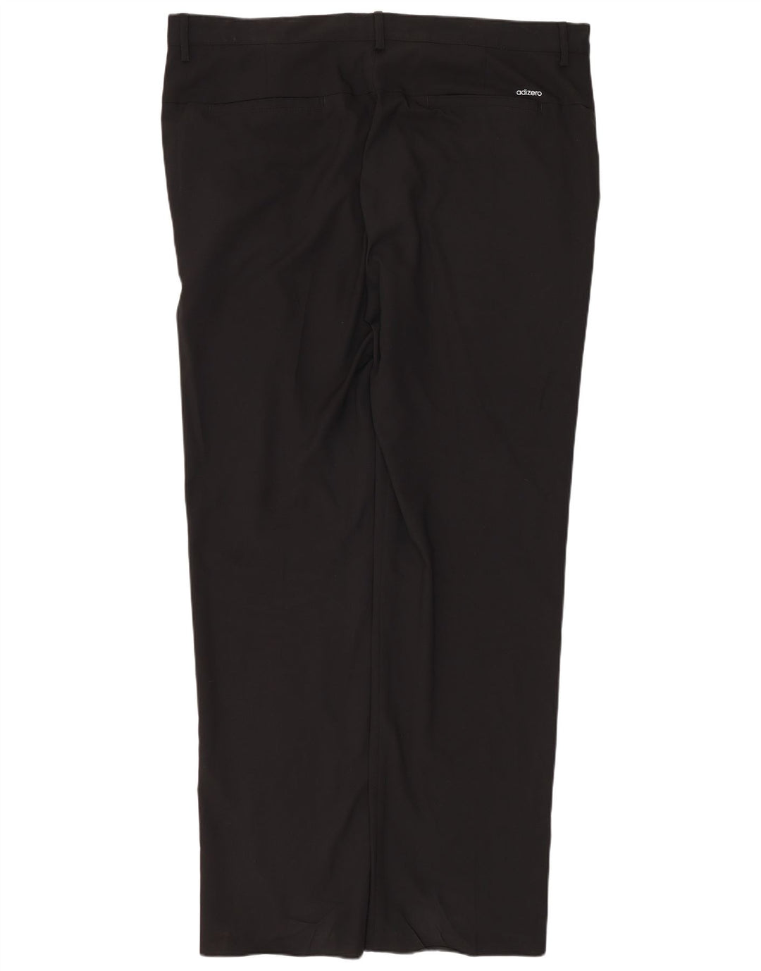 ADIDAS Pantalón chino recto Adizero para hombre W38 L34 Poliéster negro