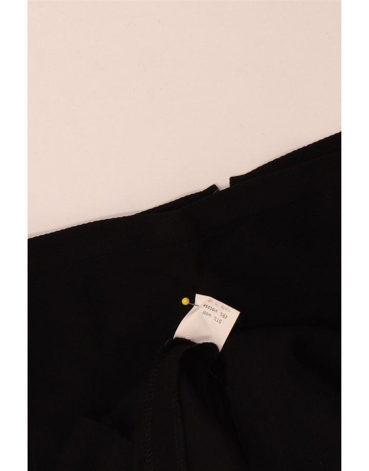 Falda Vintage Mujer A-Line W30 Viscosa Negra Mediana