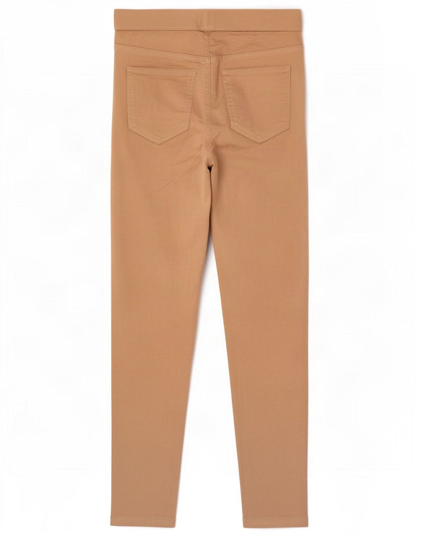 Marks & Spencer Jeans Jegging para Mujer UK 10 Small W27 L28 Algodón Beige