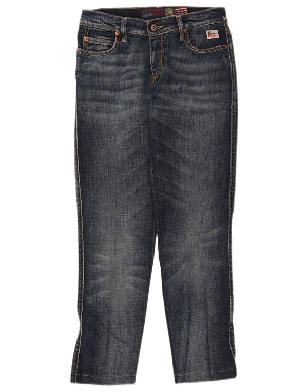 Roy Rogers Jeans ajustados para mujer IT 40 Small W27 L27 Algodón azul