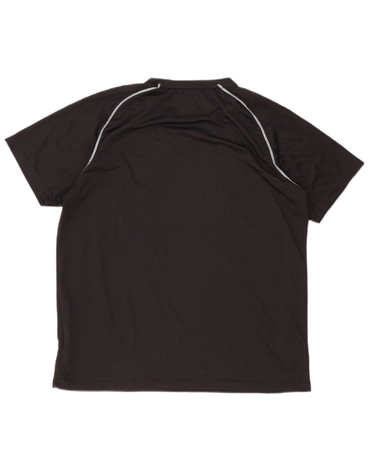 Mountain Warehouse Camiseta IsoCool para hombre Top XL Poliéster negro