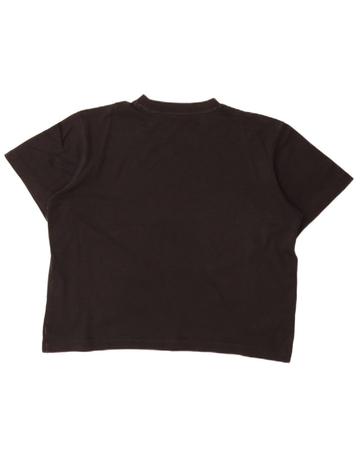 Jack & Jones - Camiseta holgada para hombre, talla pequeña, color negro