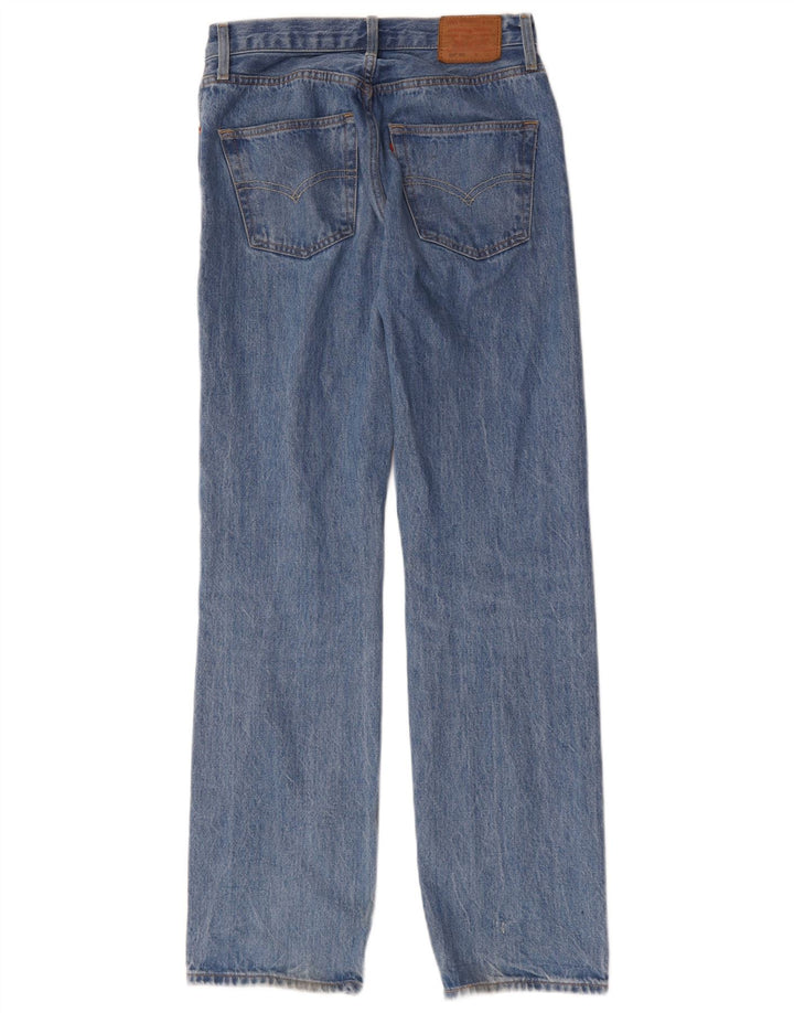 Vaqueros Levi's Mujer 501 Rectos W25 L32 Algodón Azul