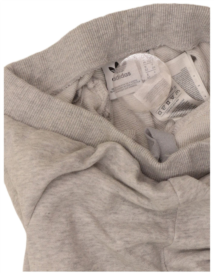 ADIDAS Pantalones de chándal para mujer Joggers UK 6 XS Algodón moteado gris