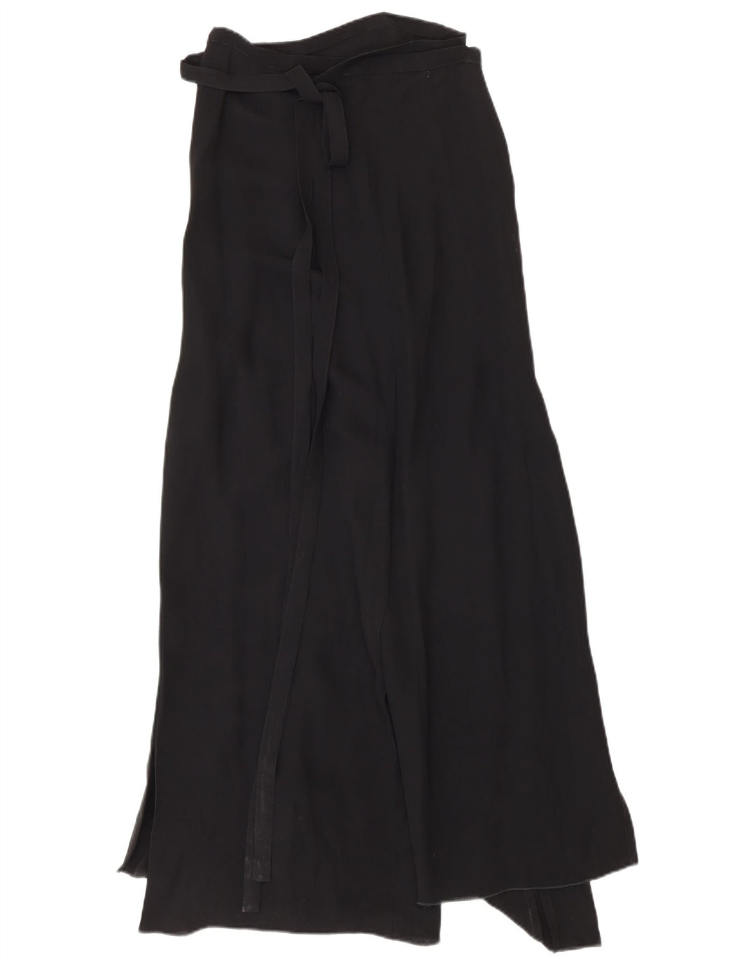 Gianfranco Ferre Falda larga cruzada para mujer IT 42 Medium W28 Viscosa negra