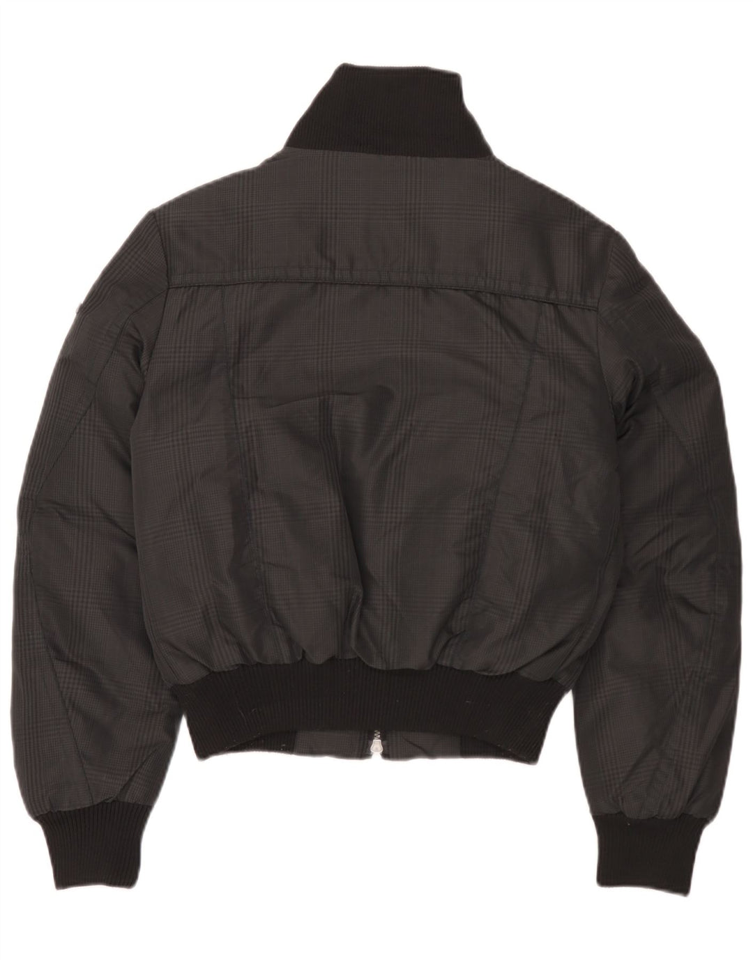 PEUTEREY Chaqueta bomber acolchada para hombre IT 46 Small Gris Pata de gallo Poliamida