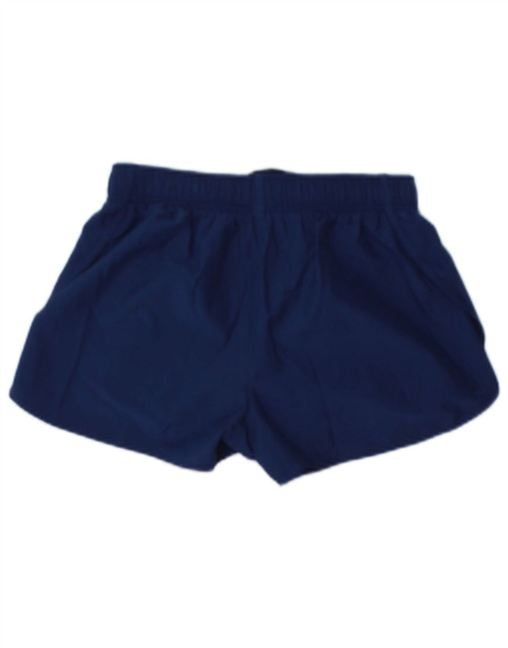 ASICS Pantalones cortos deportivos para mujer UK 6 XS Azul marino Poliéster