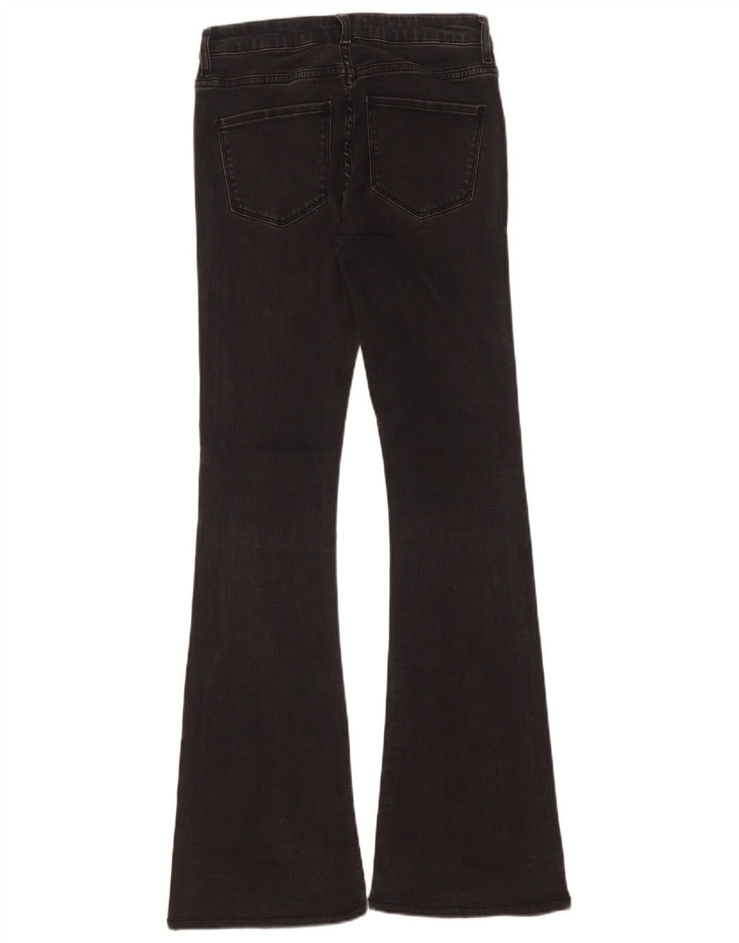 Zara Vaqueros Acampanados Mujer EU 34 2XS W24 L31 Gris