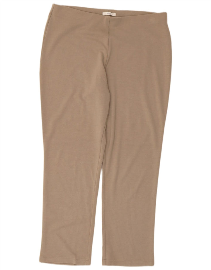 MARKS & SPENCER Pantalones de chándal para mujer ES 40 XL Poliéster beige