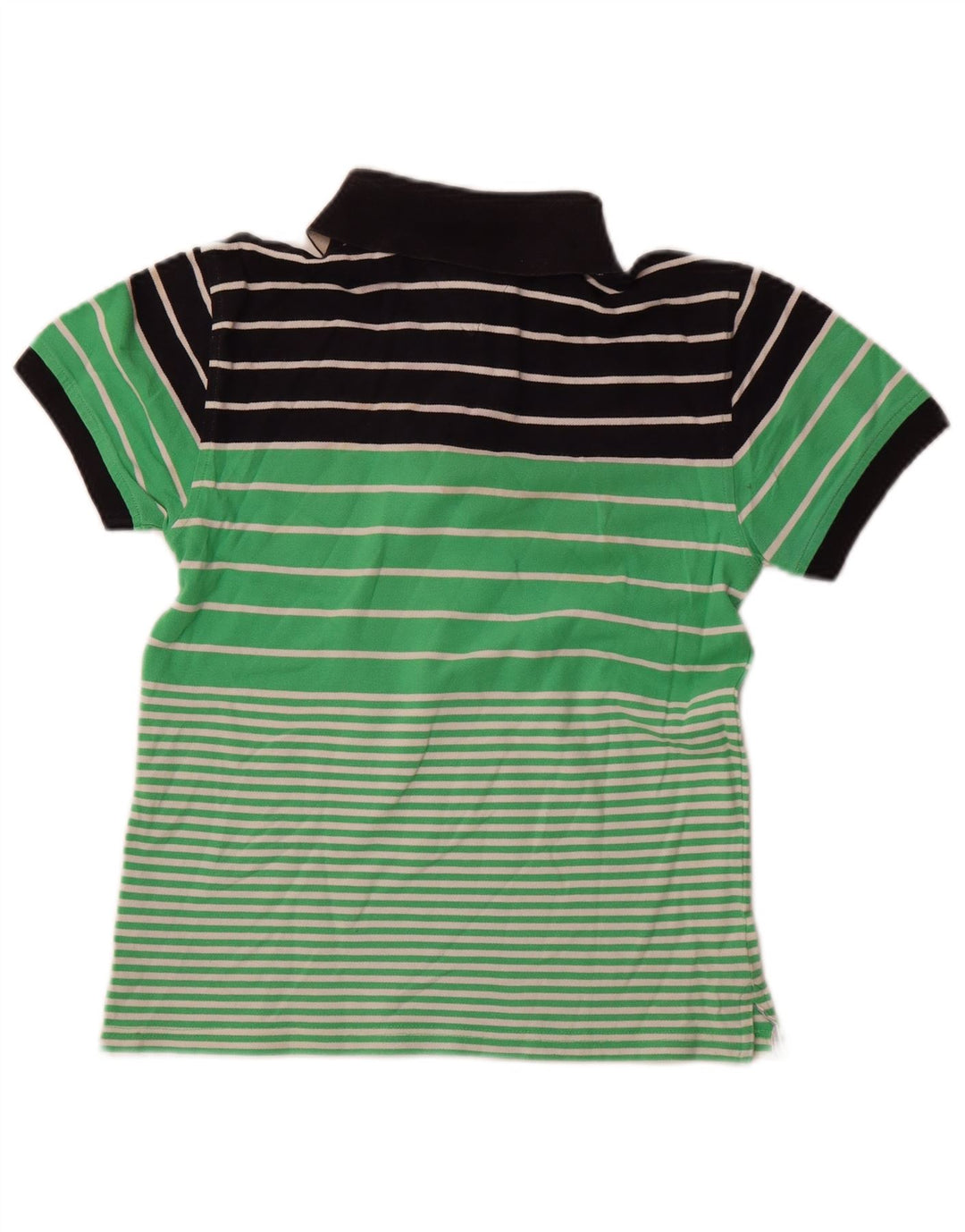 TOMMY HILFIGER Polo para niña 11-12 años Algodón color block verde