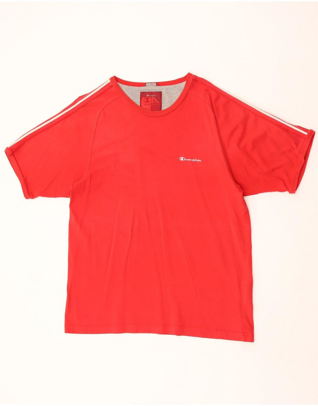Champion Camiseta Hombre Top 2XL Algodón Rojo