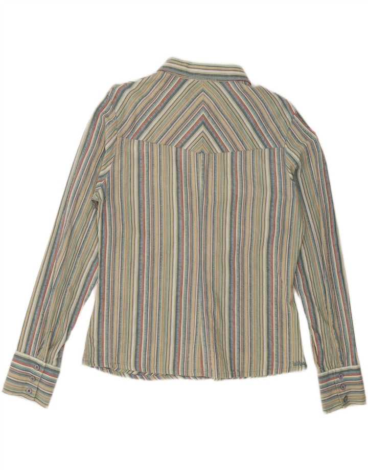 FAT FACE Womens Shirt UK 16 Large  Multicoloured Chevron Cotton Vintage Fat Face and Second-Hand Fat Face from Messina Hembry 