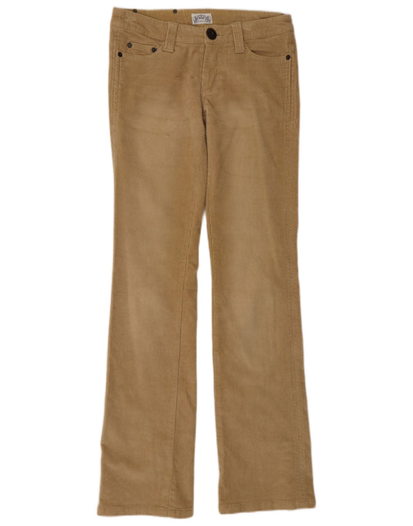 Madonna Pantalones De Pana Bootcut Para Mujer XS W28 L33 Algodón Beige