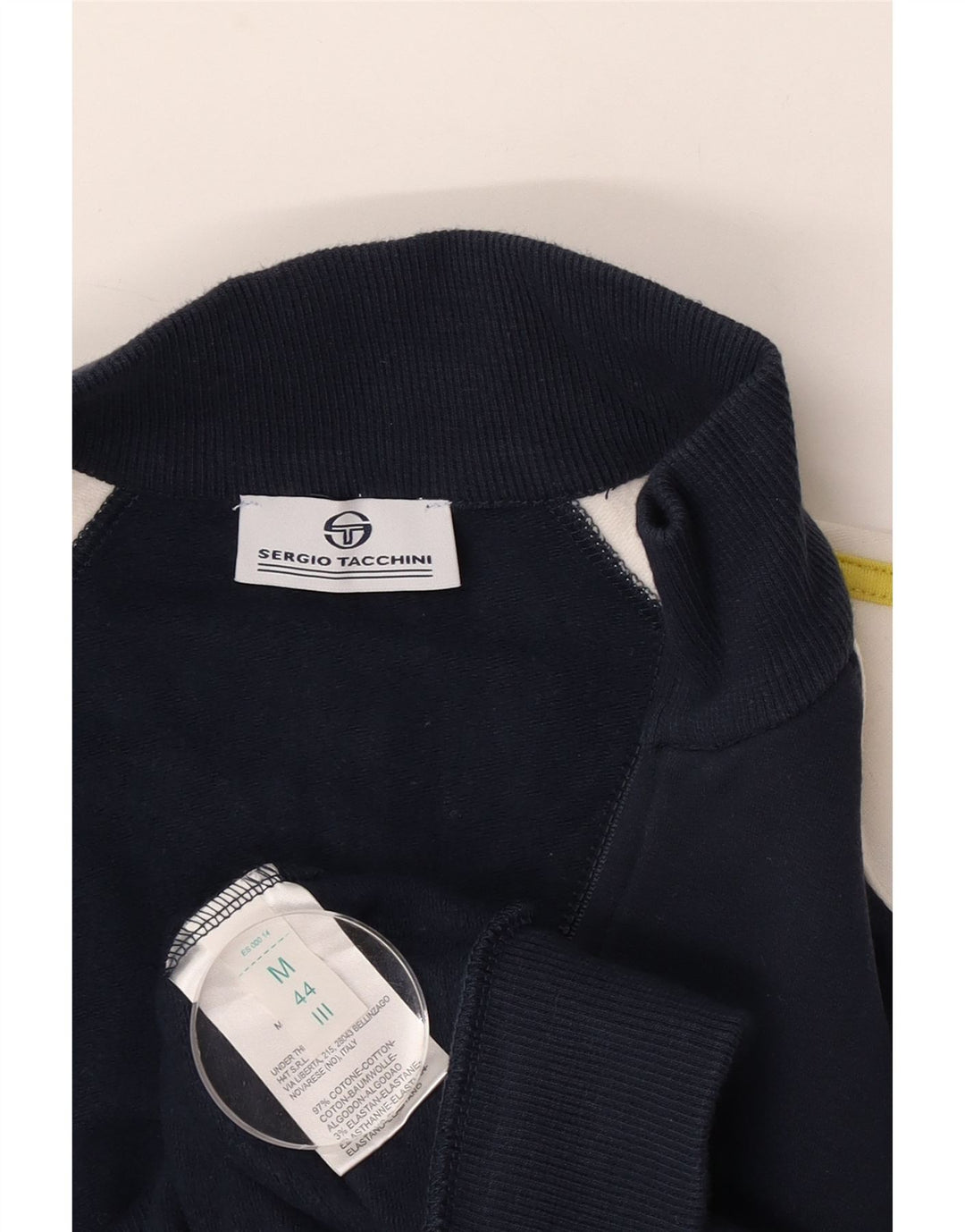 Sergio Tacchini - Chaqueta de chándal para mujer, talla 40, tamaño mediano, azul marino