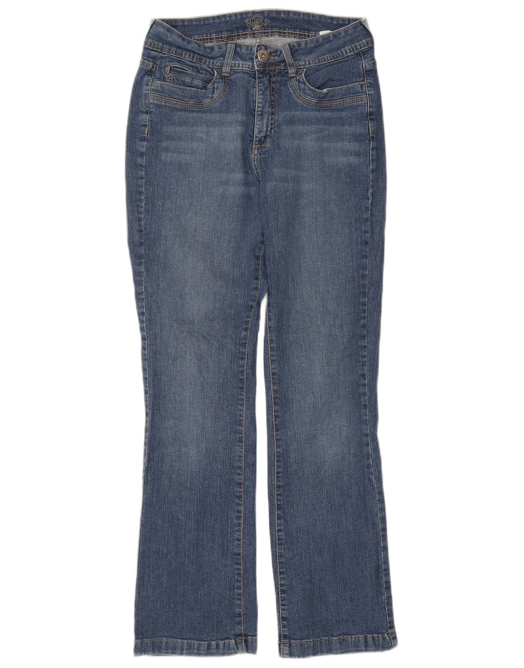 Lee Jeans para mujer Riders Bootcut US 10 Grande W30 L30 Algodón azul