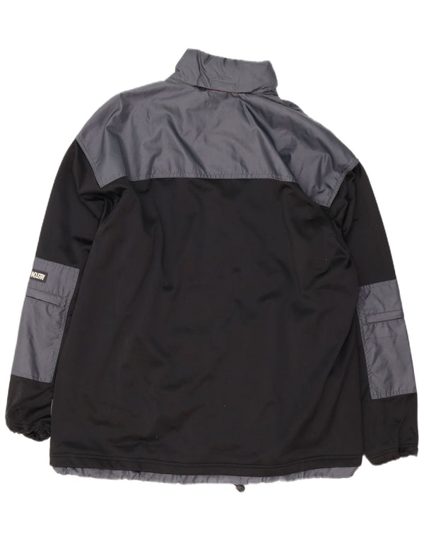 Herod Sport Chaqueta utilitaria para hombre ES 42 XL Poliéster con bloques de color negro