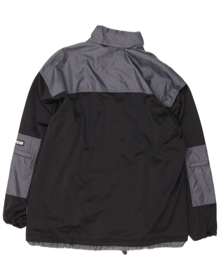 Herod Sport Chaqueta utilitaria para hombre ES 42 XL Poliéster con bloques de color negro