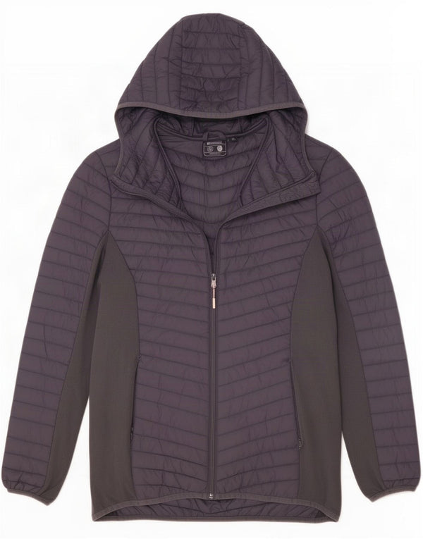 Chaqueta acolchada con capucha para mujer Mountain Warehouse UK 46 Large Azul marino