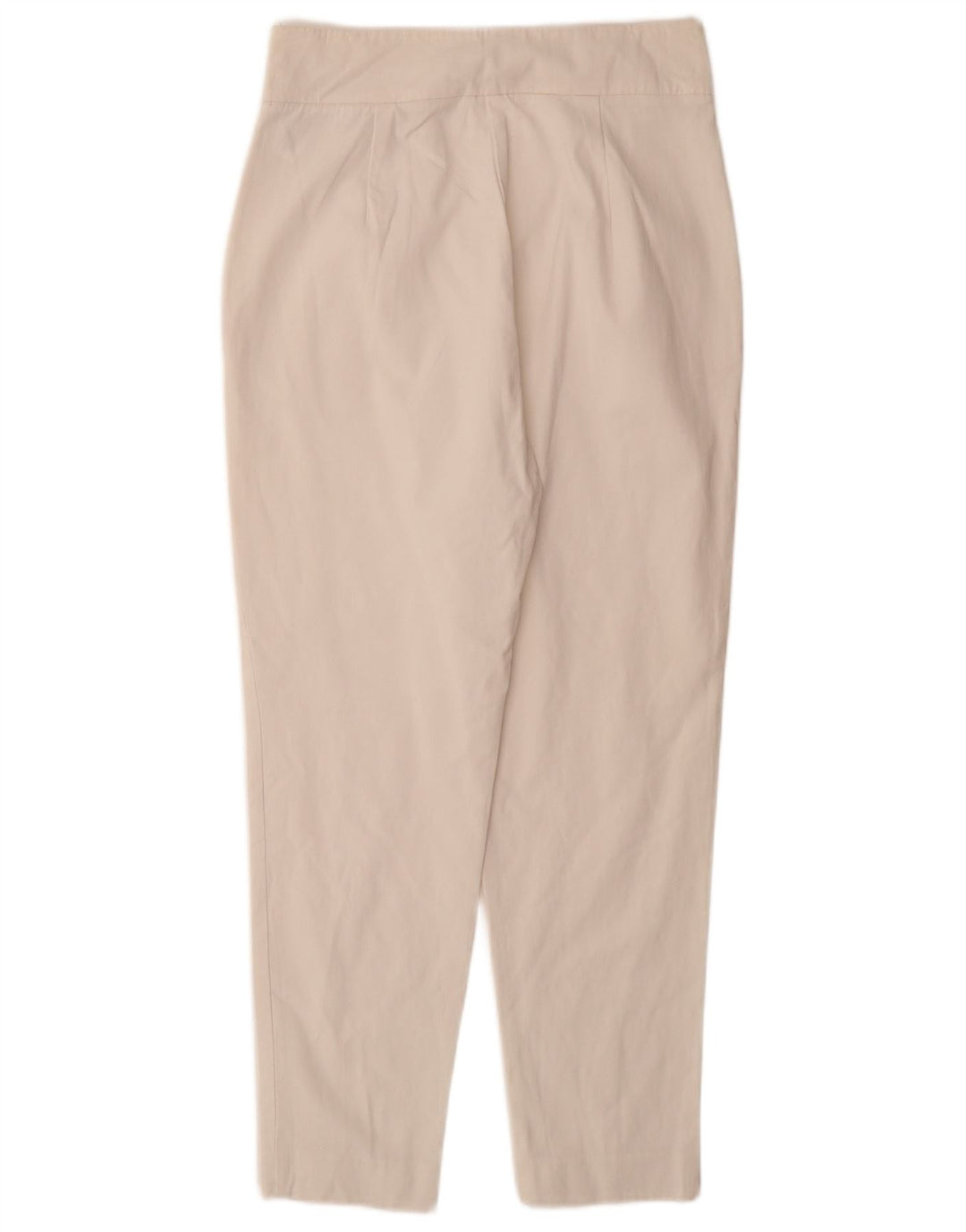 LIU JO Pantalones cortos cónicos para mujer IT 40 Small W28 L25 Viscosa blanca