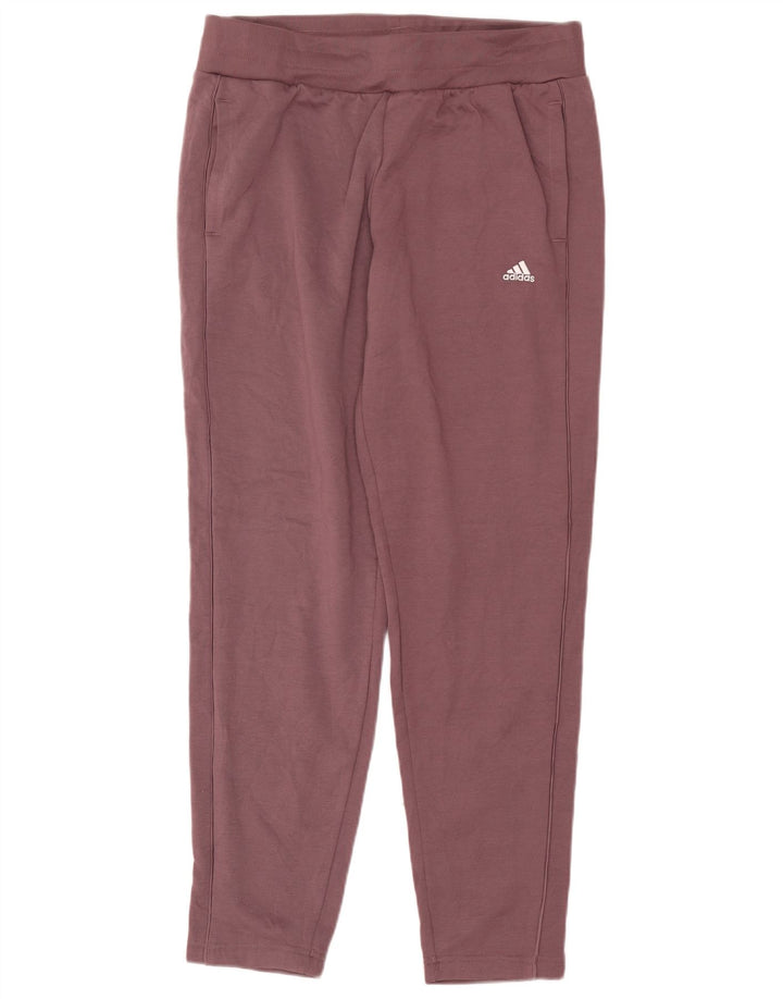 Adidas - Pantalón de chándal para mujer, talla 48/18, talla grande, color morado, poliéster