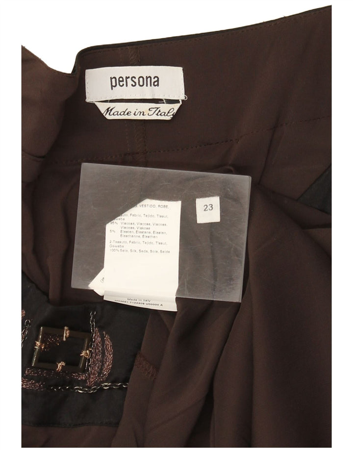 Persona Blusa Mujer Top Talla 23 Viscosa Marrón Medio
