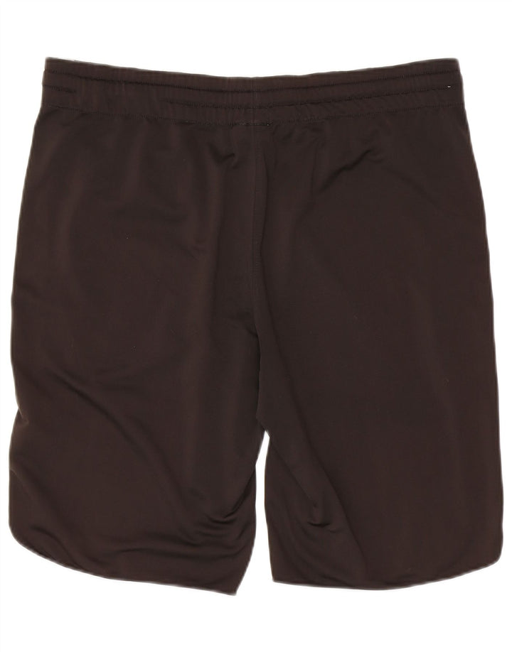 Converse - Pantalones cortos deportivos para hombre, poliéster marrón grande