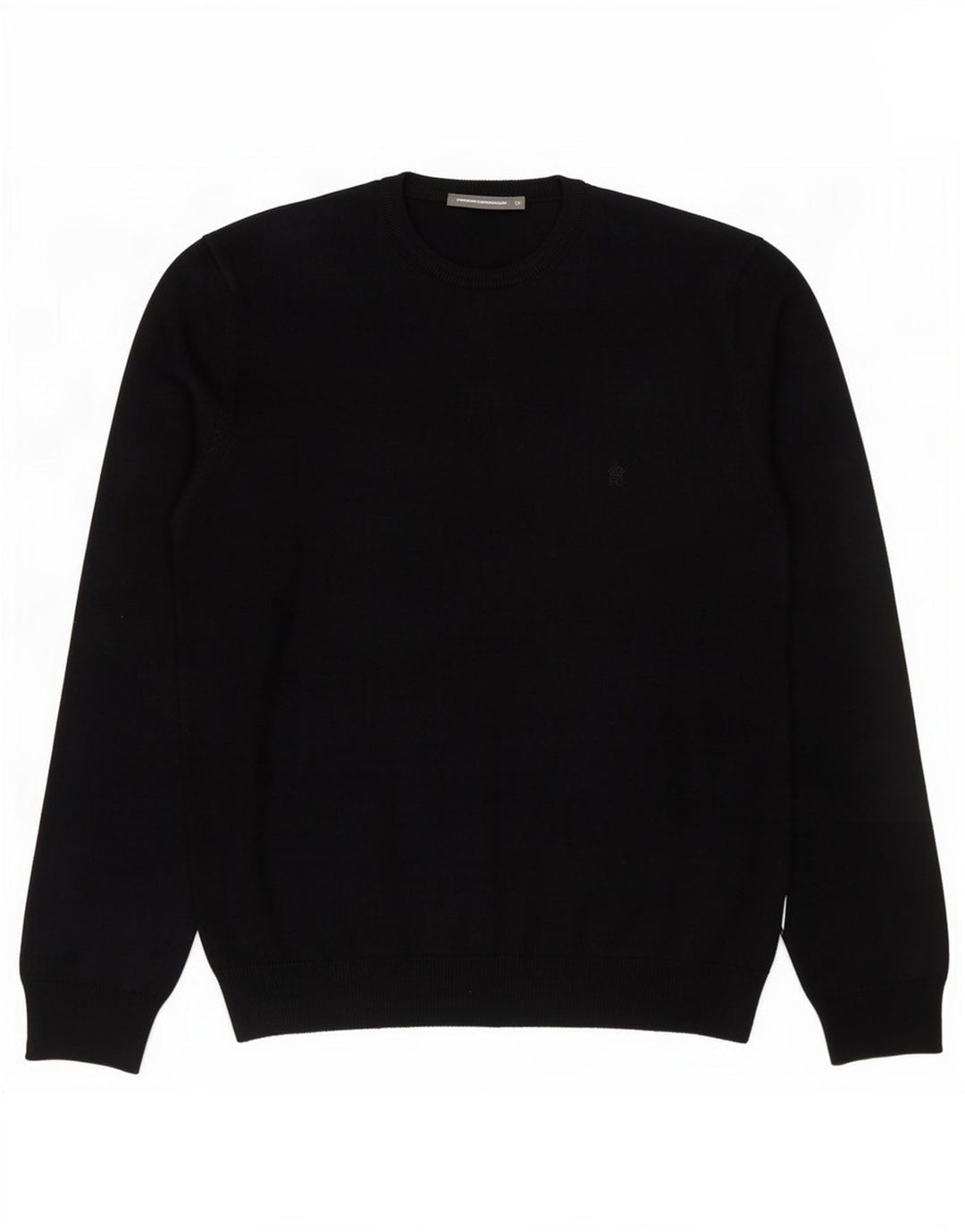 French Connection Jersey De Cuello Redondo Para Hombre Acrílico Azul Marino Medio