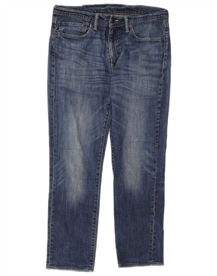 Levi's Hombre 511 Slim Jeans W34 L28 Algodón Azul