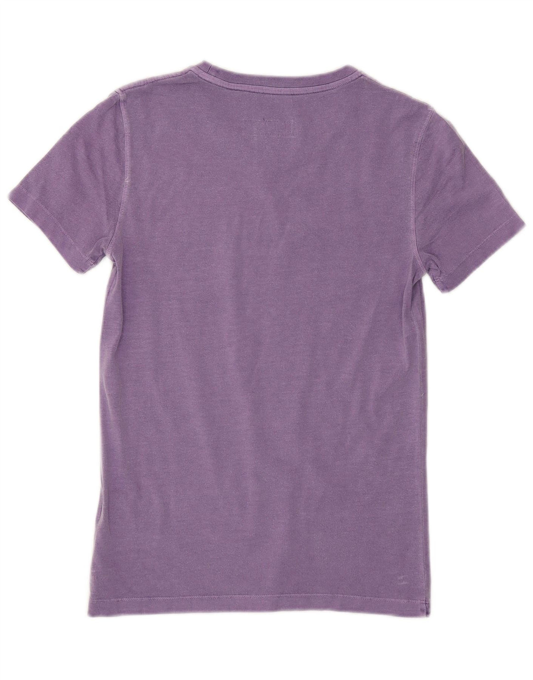 DIESEL Camiseta gráfica para mujer Top UK 10 Small Purple Cotton