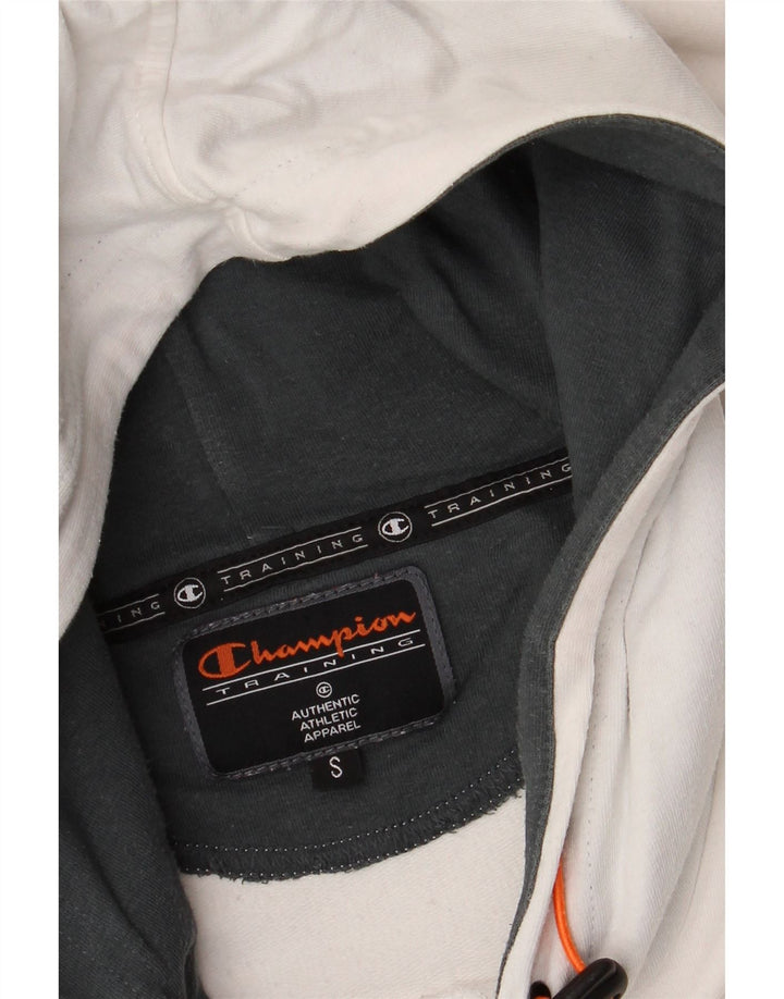 Champion Sudadera Con Capucha Gráfica Para Hombre Jersey Pequeño Blanco