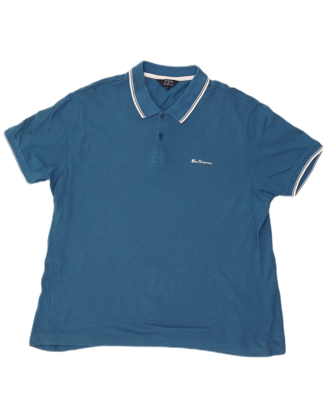 Ben Sherman Polo Hombre XL Algodón Azul