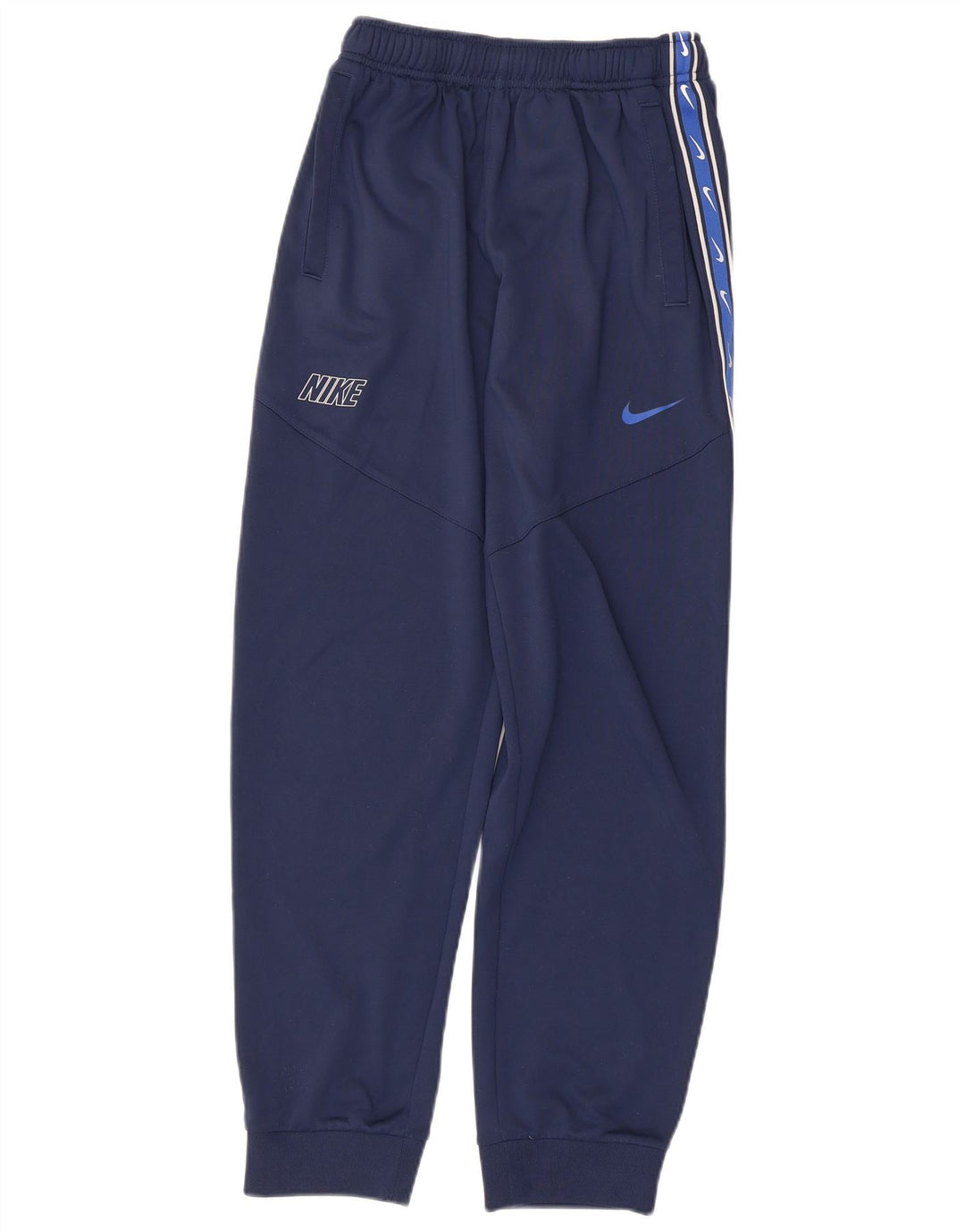 NIKE Pantalones de chándal Dri Fit para niños 13-14 años XL Azul Marino