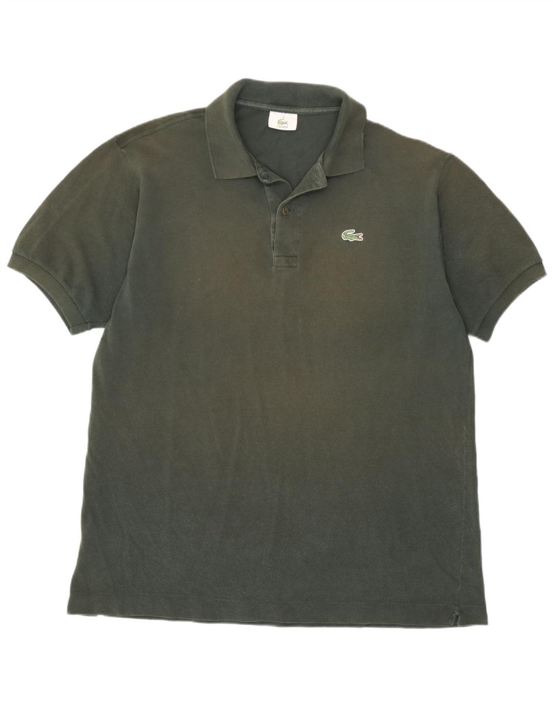 Lacoste Polo para hombre US 5 grande verde algodón