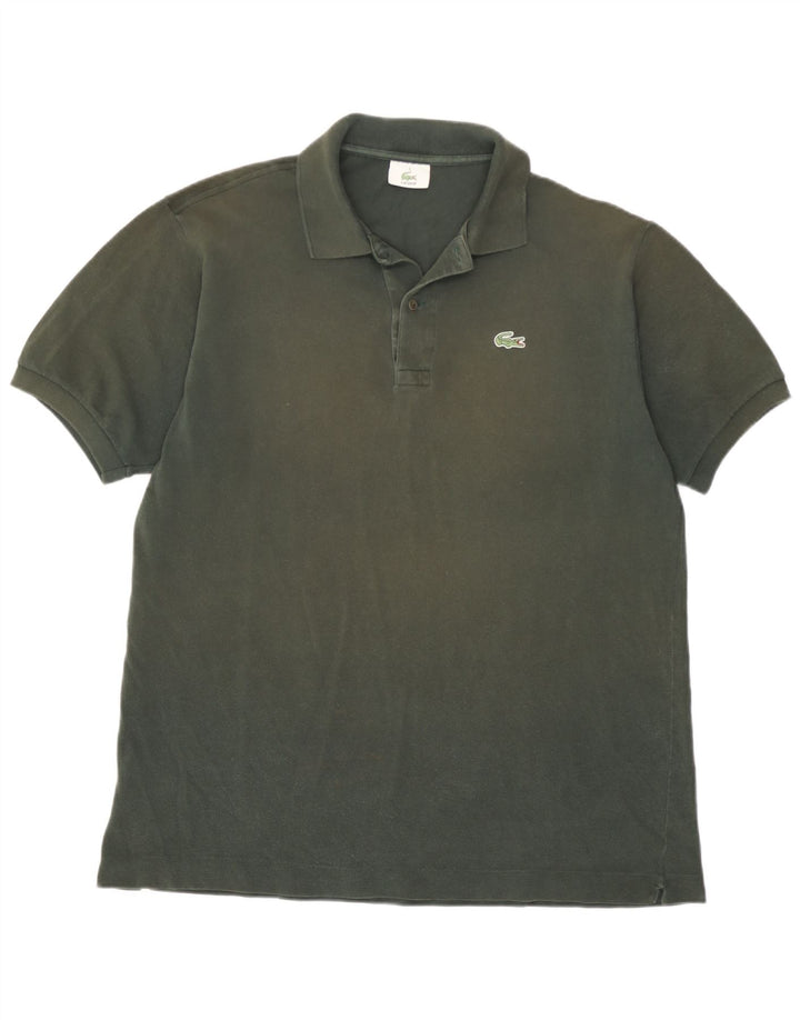 Lacoste Polo para hombre US 5 grande verde algodón